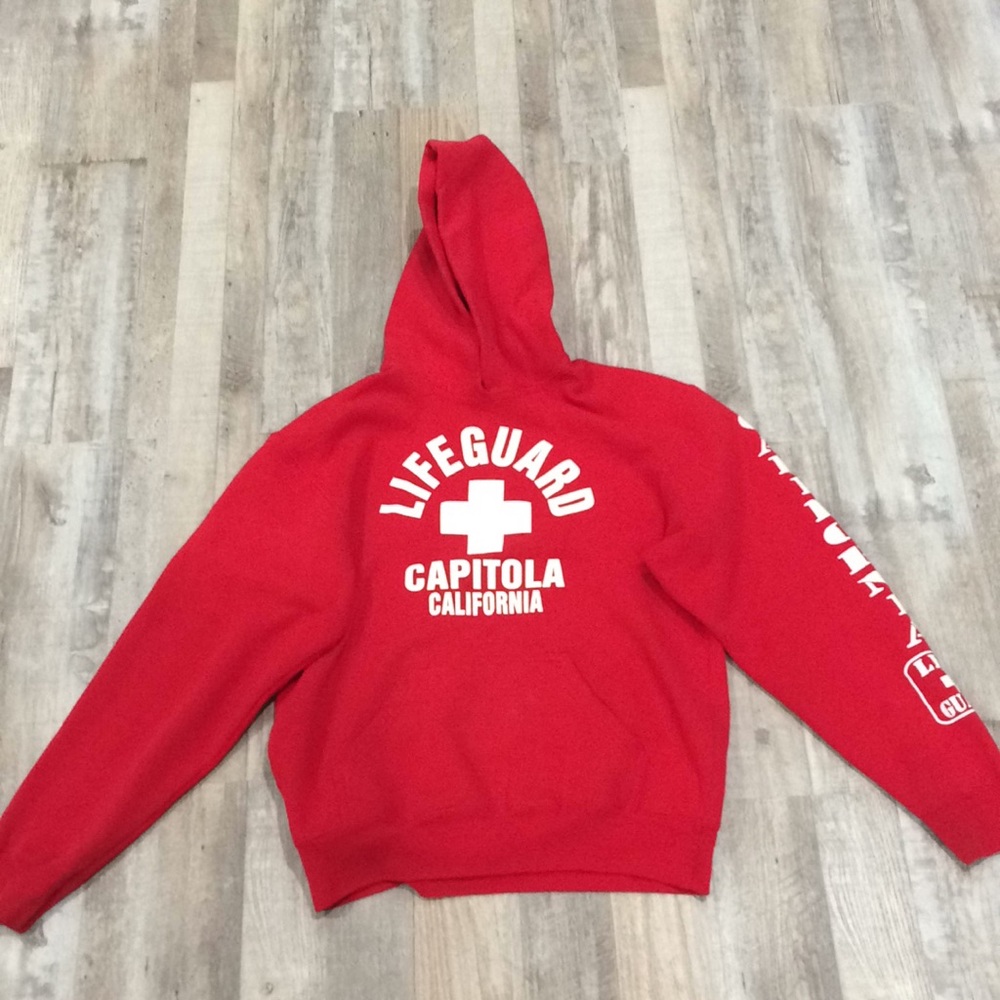lifeguard sweatshirt - capitola california
